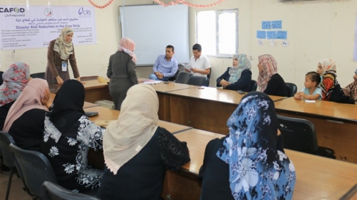Khuza'a Center hosts a training workshop on savings and internal lending SILC.